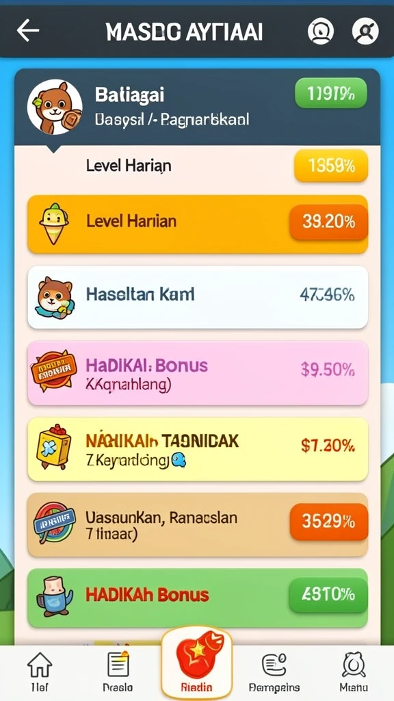 bokedomino - Tampilan antarmuka BOKEDOMINO yang menarik dan user-friendly.