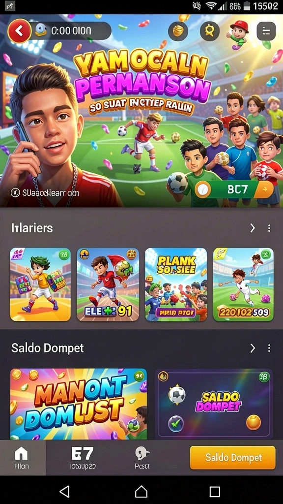 bola07 - Grafis permainan yang memukau dan nyata.