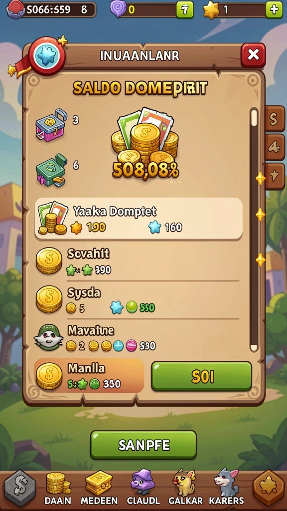 bumi303 - Tampilan awal game BUMI303 yang menarik dan interaktif.