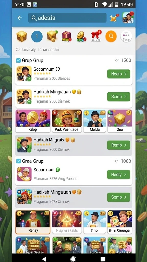 danagame - Leaderboard untuk bersaing dengan pemain lain.