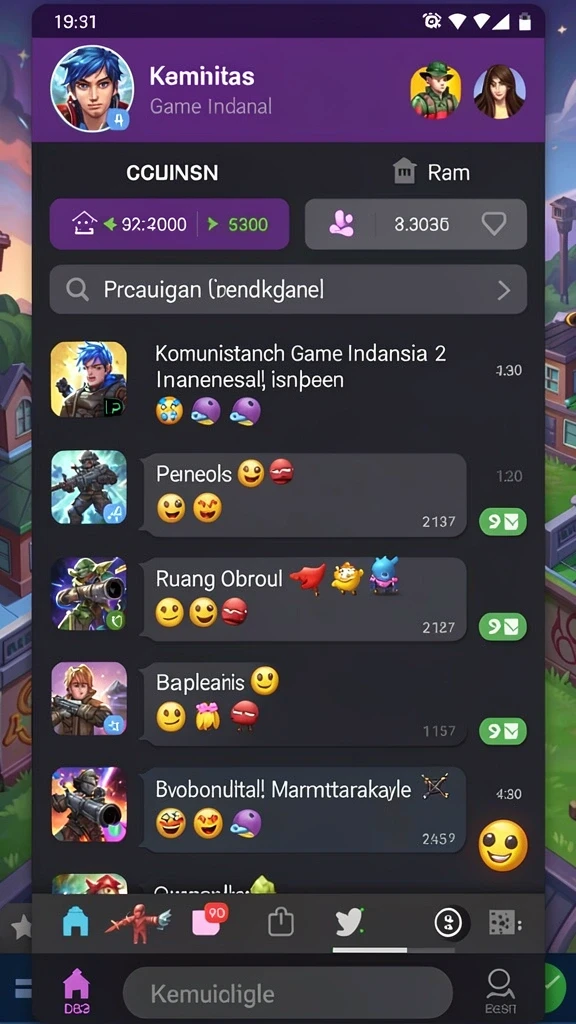 dewalangit77 - Mode multiplayer yang memungkinkan kompetisi langsung.