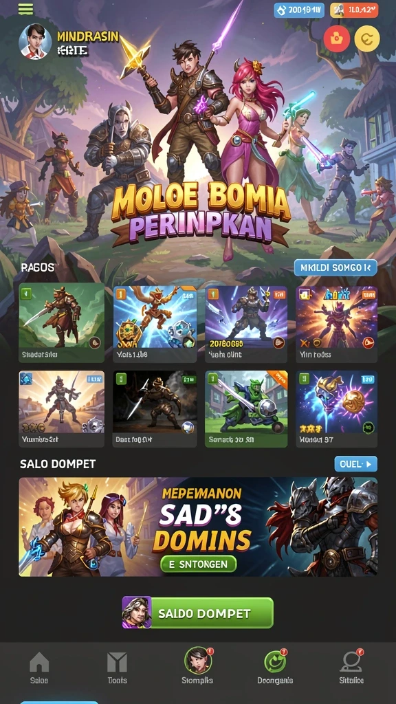 jos77 - Karakter unik yang siap menemani petualangan.