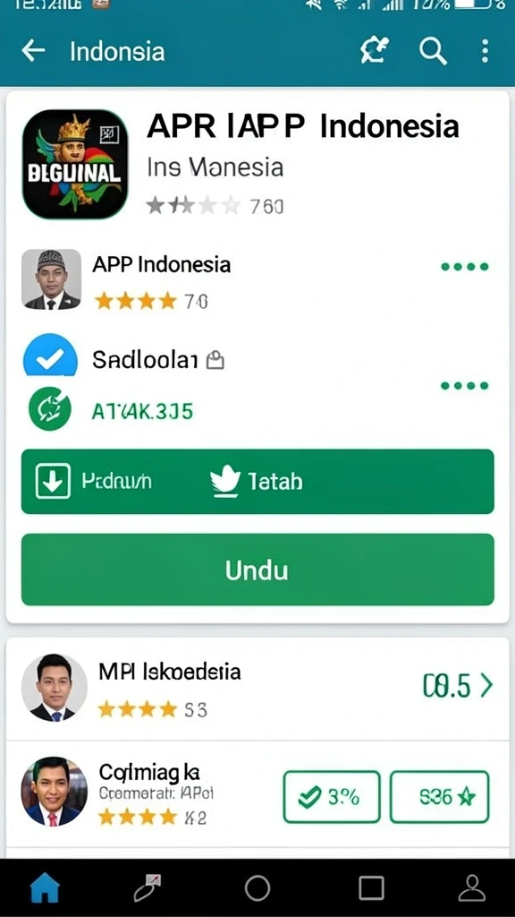 uang77 - Tampilan antarmuka yang intuitif dan menarik.